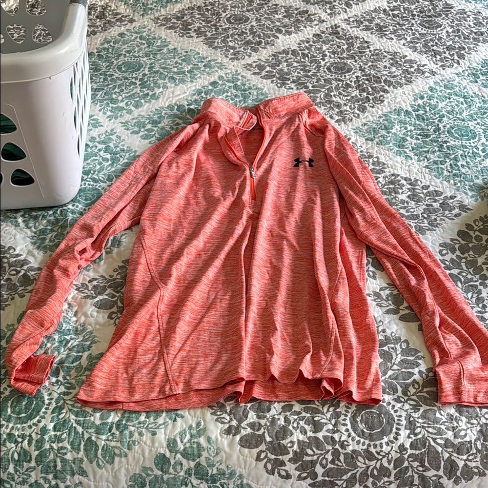 Under Armour Heathered Coral Jacket
